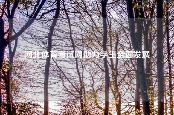 河北体育考试网助力学生全面发展